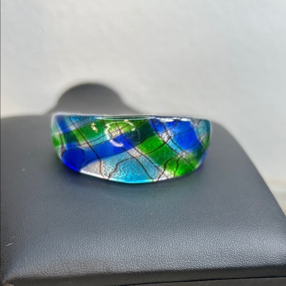 Colorful Art Glass Bracelet